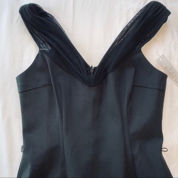 Last call NWT Maria Bianca Nero Bodycon Midi Dress - Picture 6 of 7